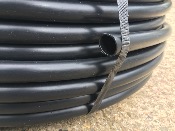 Roll of 20mm black polytube (LDPE)