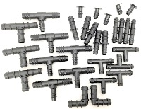 Large Selection Pack of Barbed Fittings