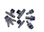 3/4" thread to barbed adaptor (pack of 5)